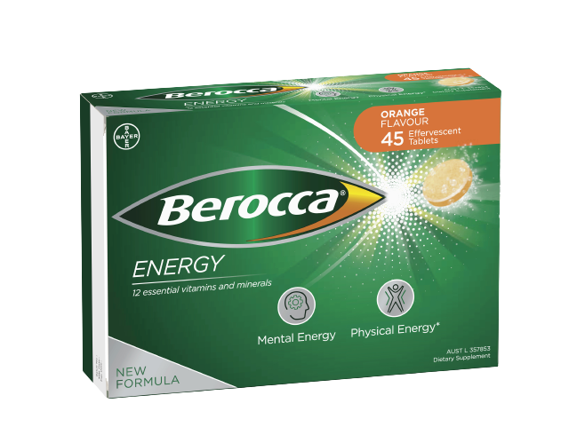 Need more energy? Get a helpful boost with Berocca!