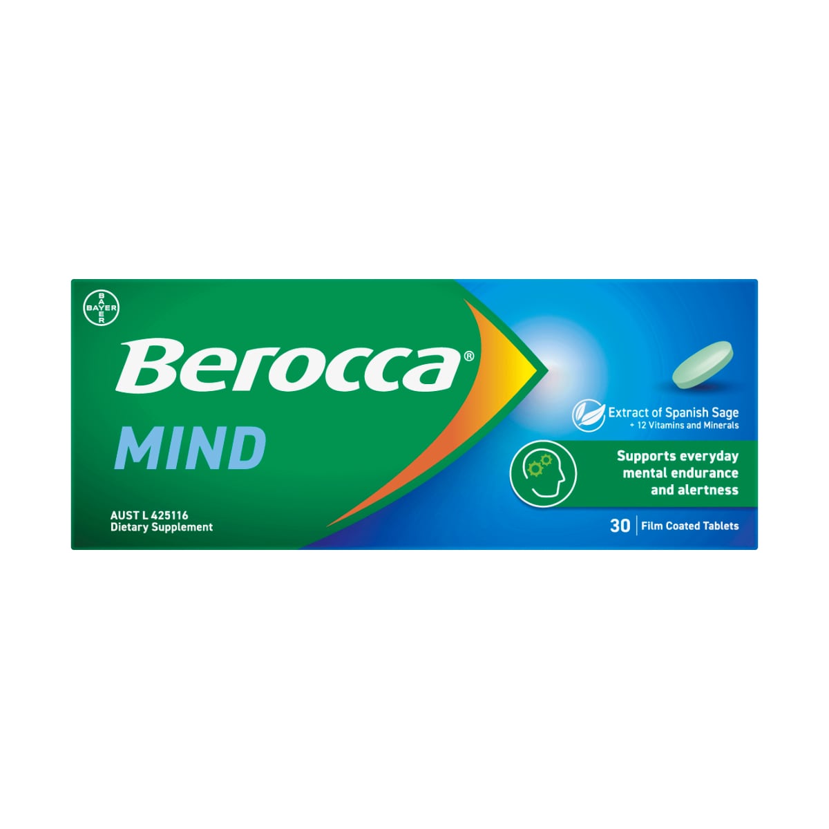 Berocca Mind Film Coated tablets